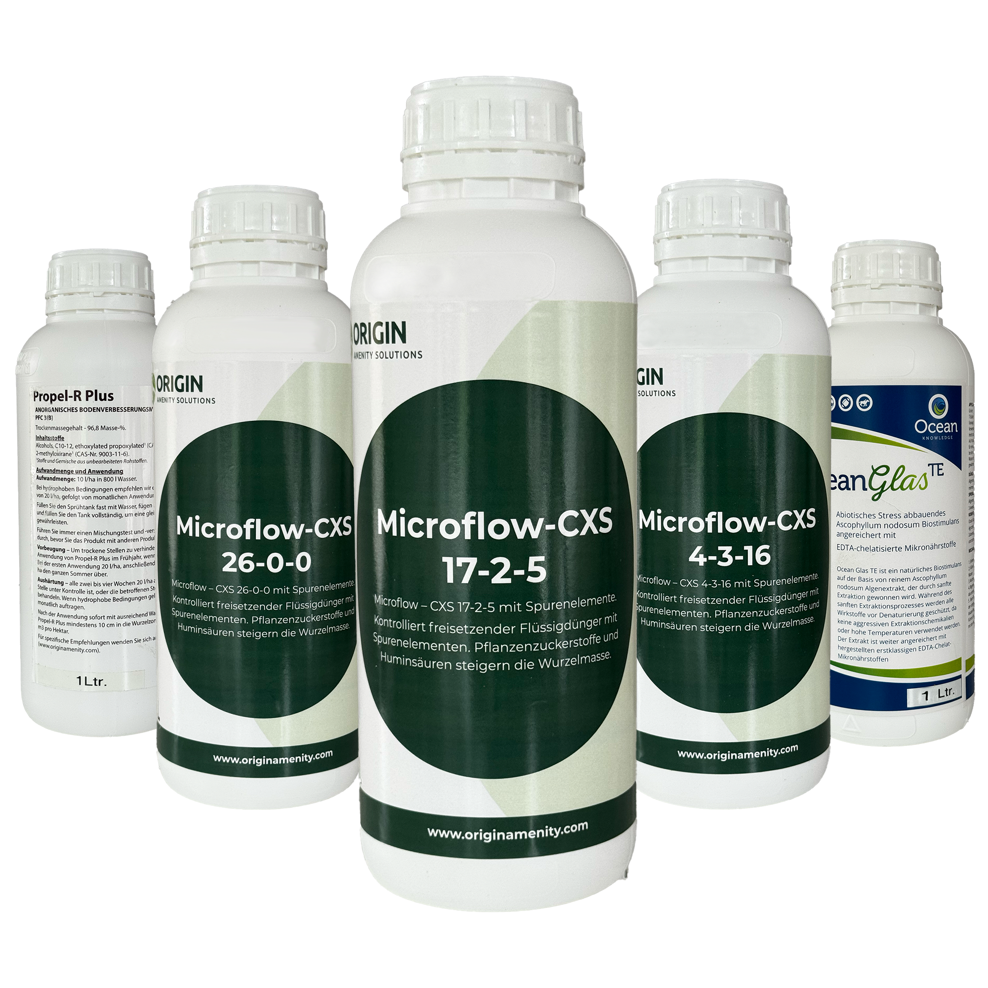 1L Flüssigdünger Bundles – Microflow & Komplettpaket