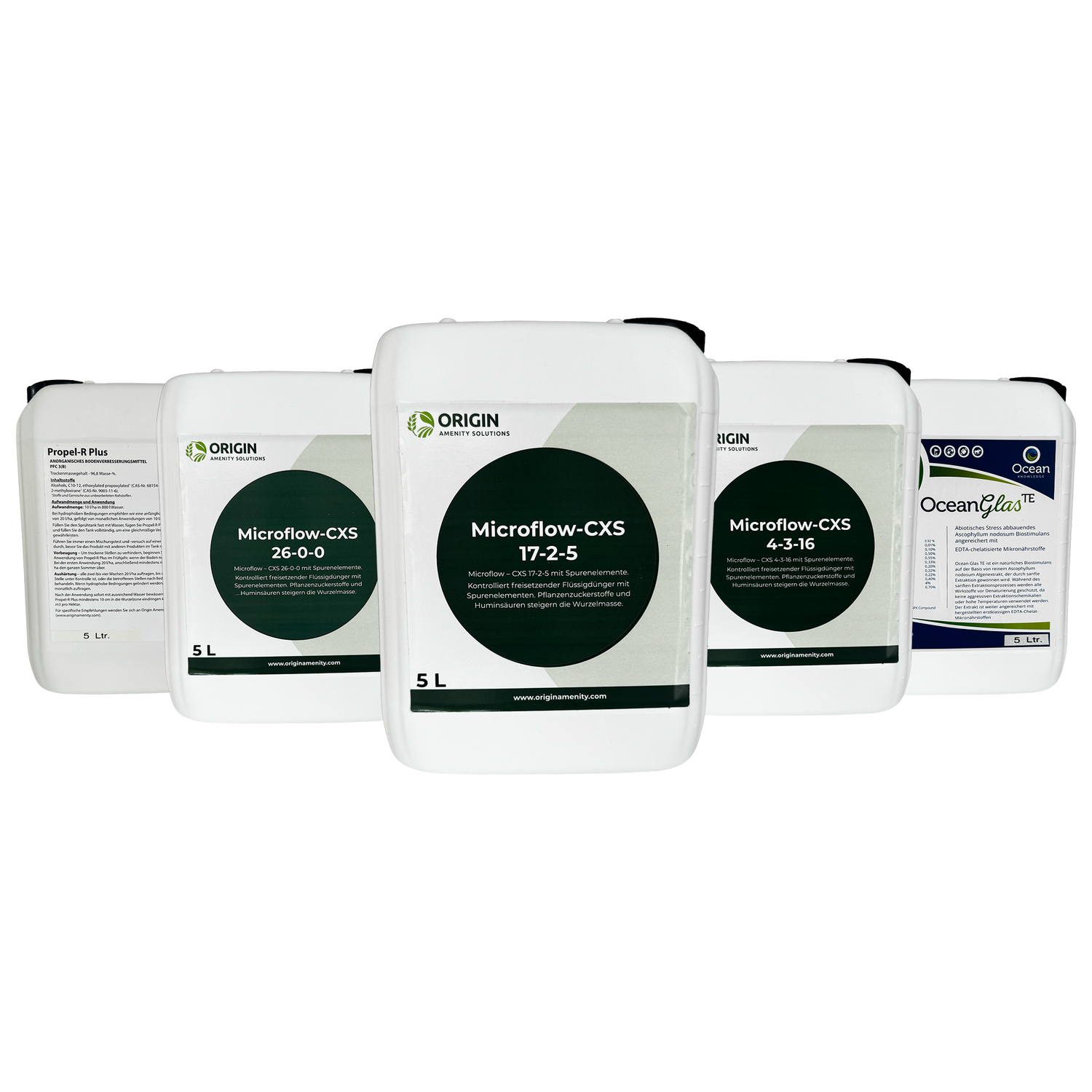 5L Flüssigdünger Bundles – Microflow & Komplettpaket