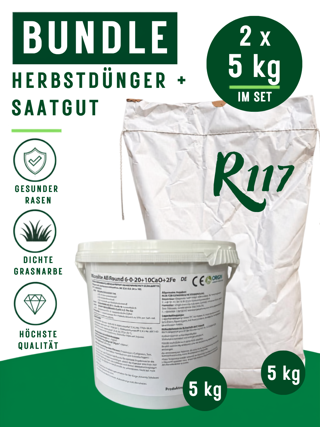 Herbst Bundle: 5 Kg All Round & 5 Kg R117