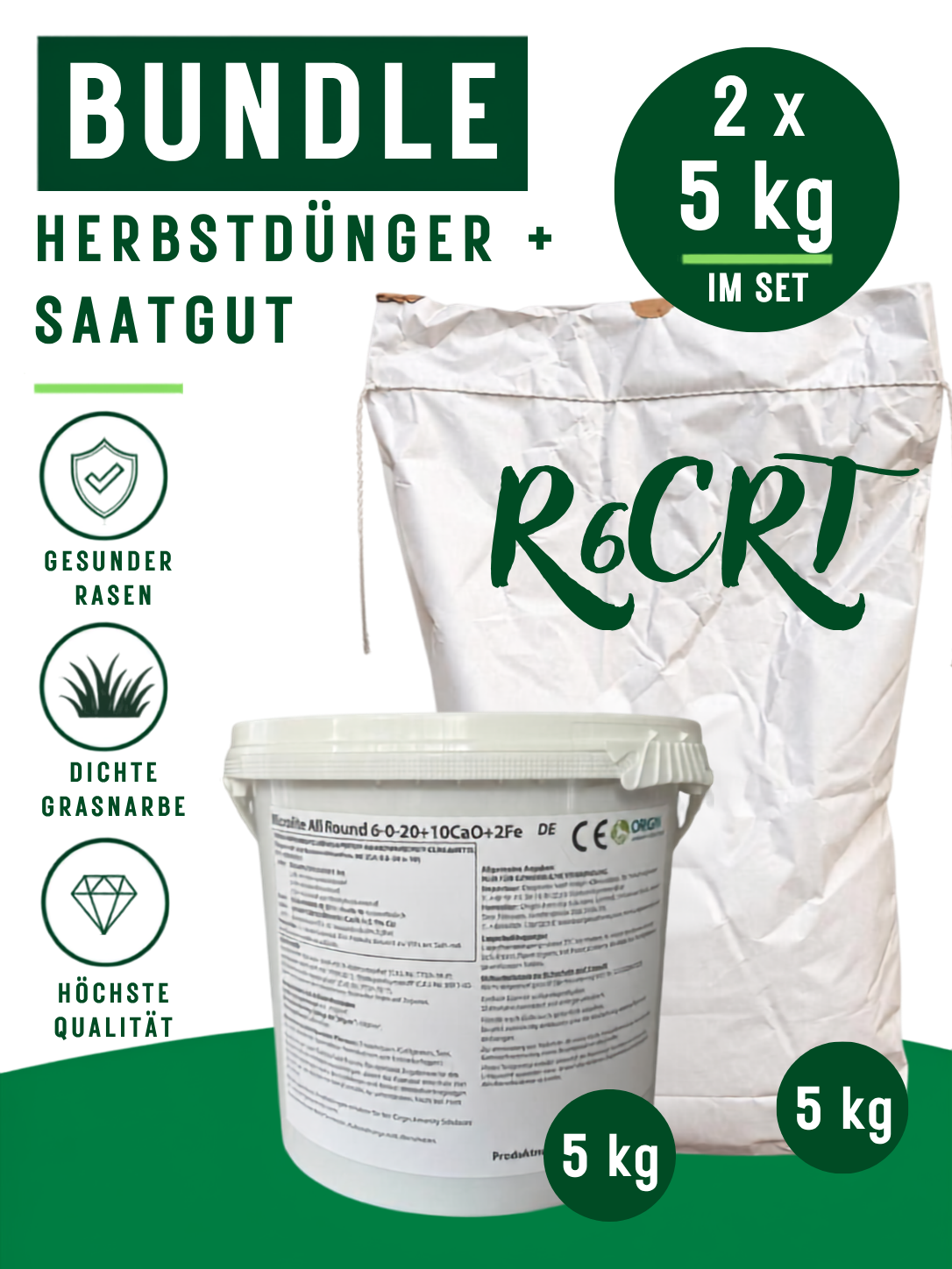Herbst Bundle: 5 Kg All Round & 5 Kg R6CRT