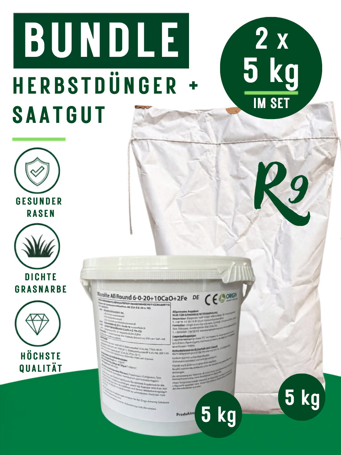 Herbst Bundle: 5 Kg All Round & 5 Kg R9