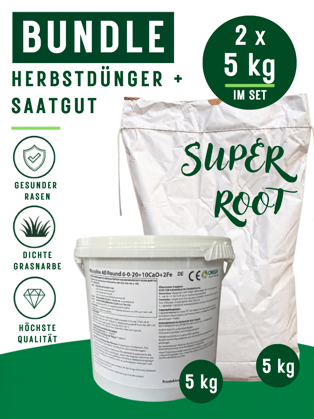 Herbst Bundle: 5 Kg All Round & 5 Kg Super Root