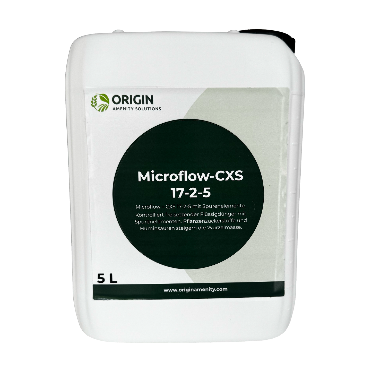 Origin Microflow Flüssigdünger 17-2-5 + TE – ausgewogene Nährstoffversorgung im Frühling und Sommer 5L
